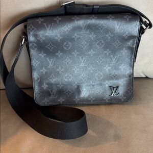Louis Vuitton Dark Gray Monogram Messenger Bag